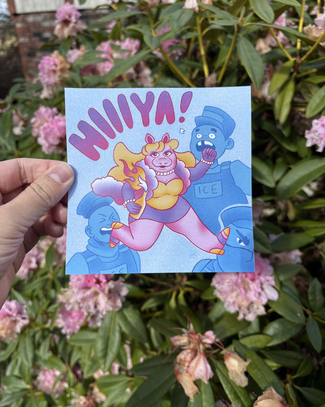 HIIIYA Art Print