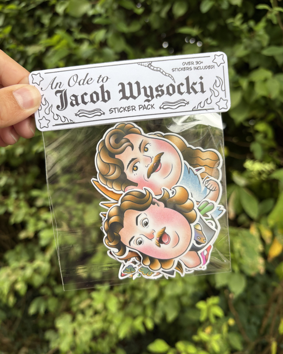 An Ode to Jacob Wysocki Sticker Pack