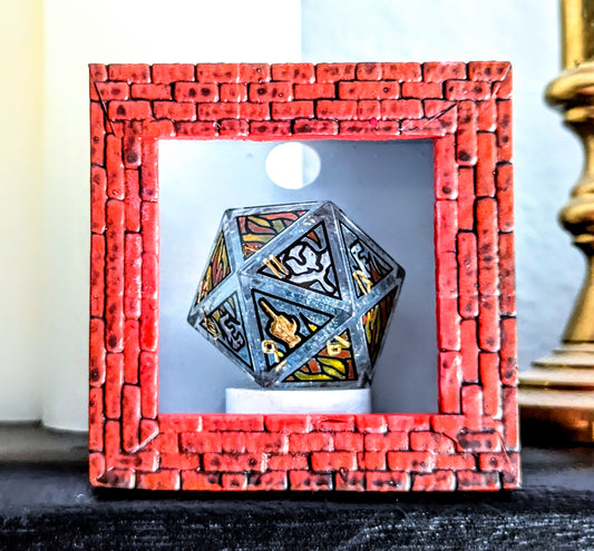 Fireballs Melt ICE - 32mm Chonk D20 + Display