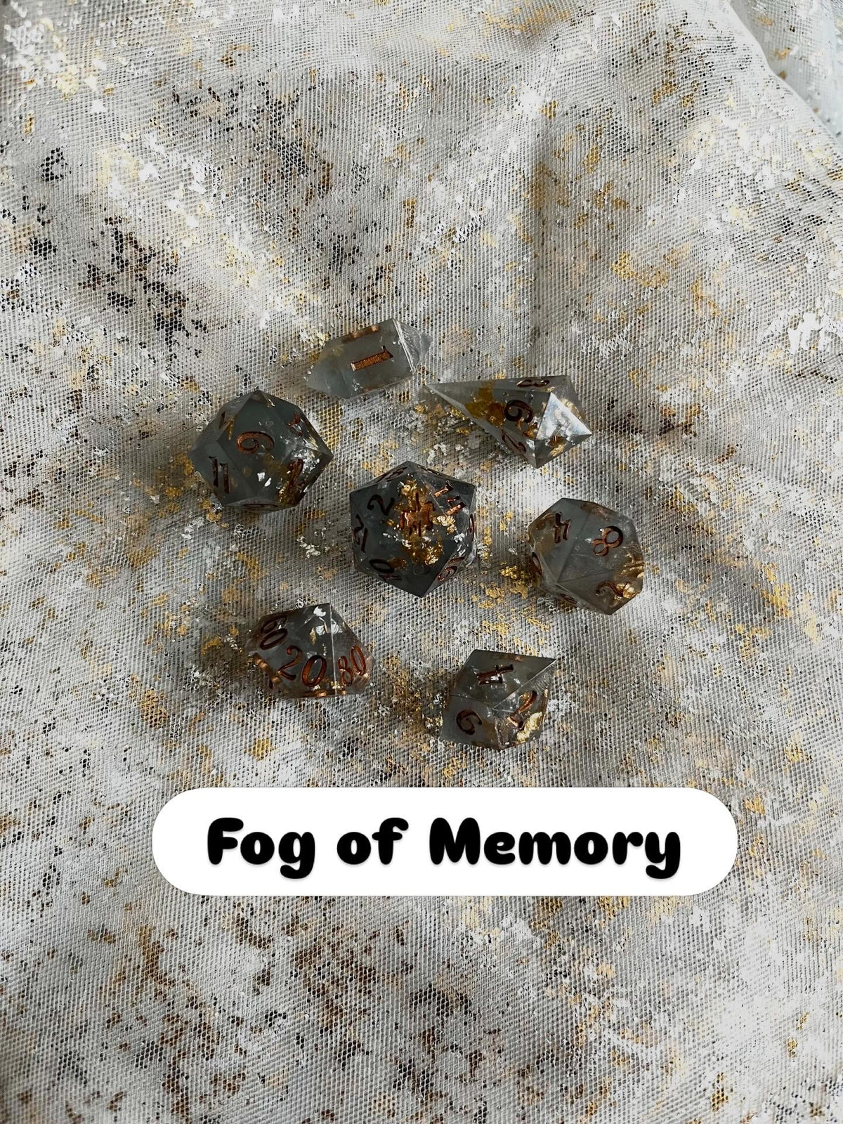 Fog of Memory - 7-Piece Dice Set