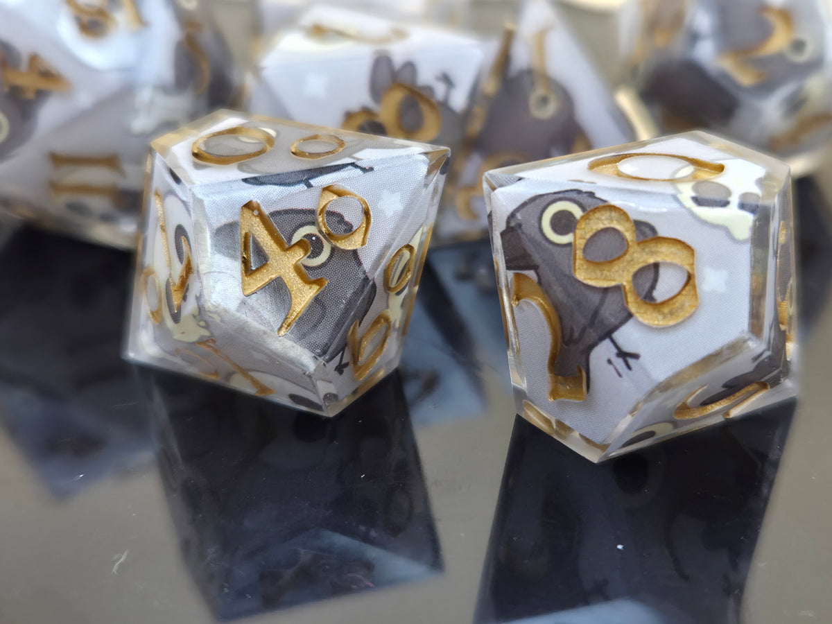 Nevermore - 7-Piece Dice Set