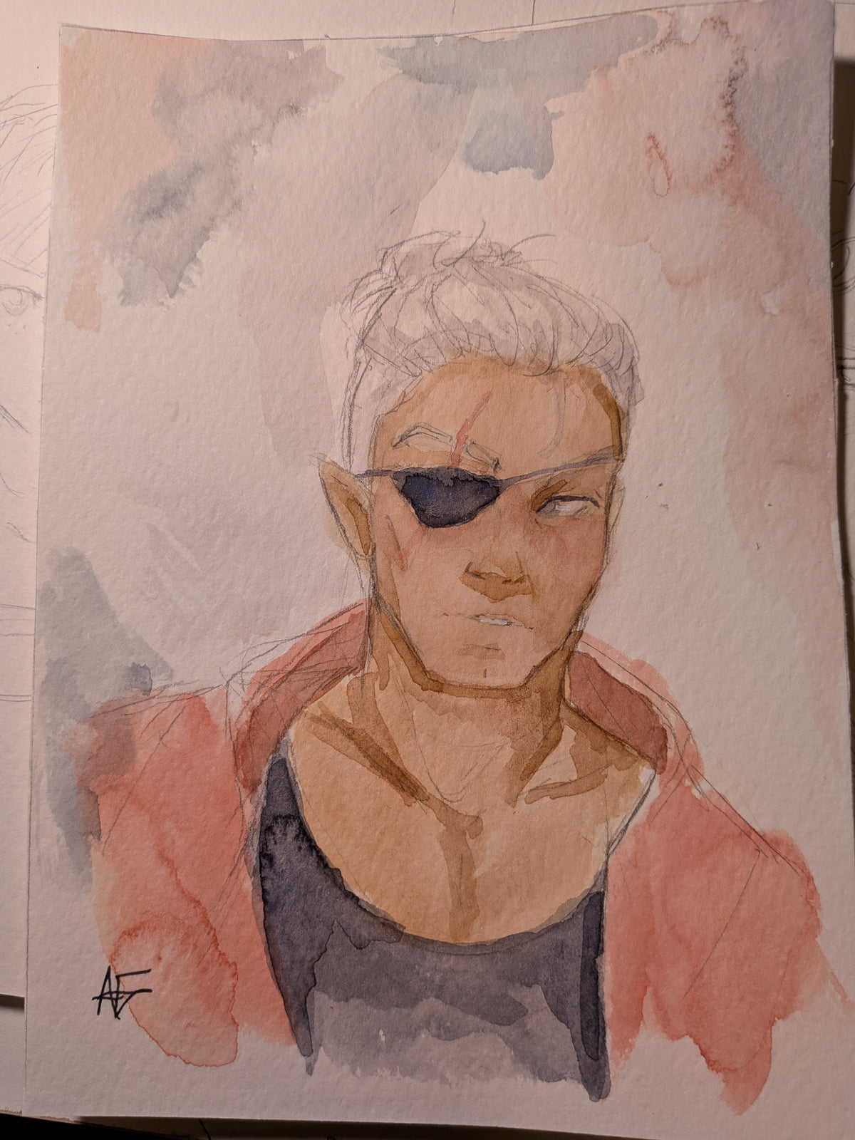 The Bad Kids: 1 of 1 Original Water Colors