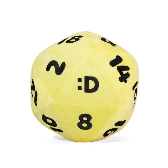 Dropout Emotional Support Dice Plush SIGNED by Brennan Lee Mulligan