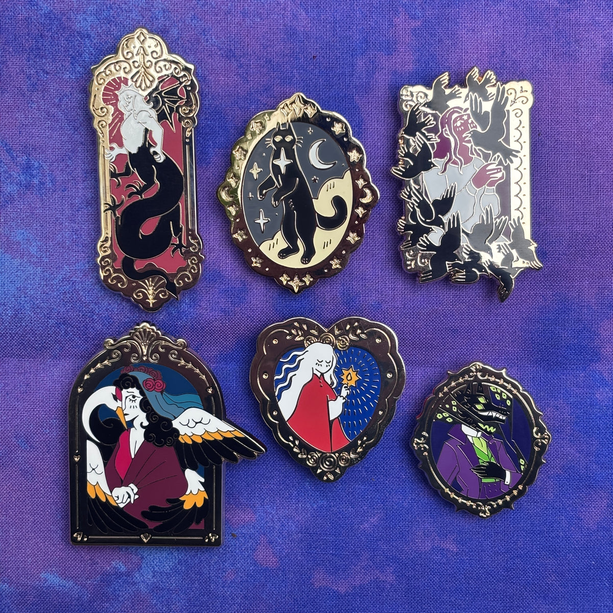 Forgotten Fables Pin Set - Red