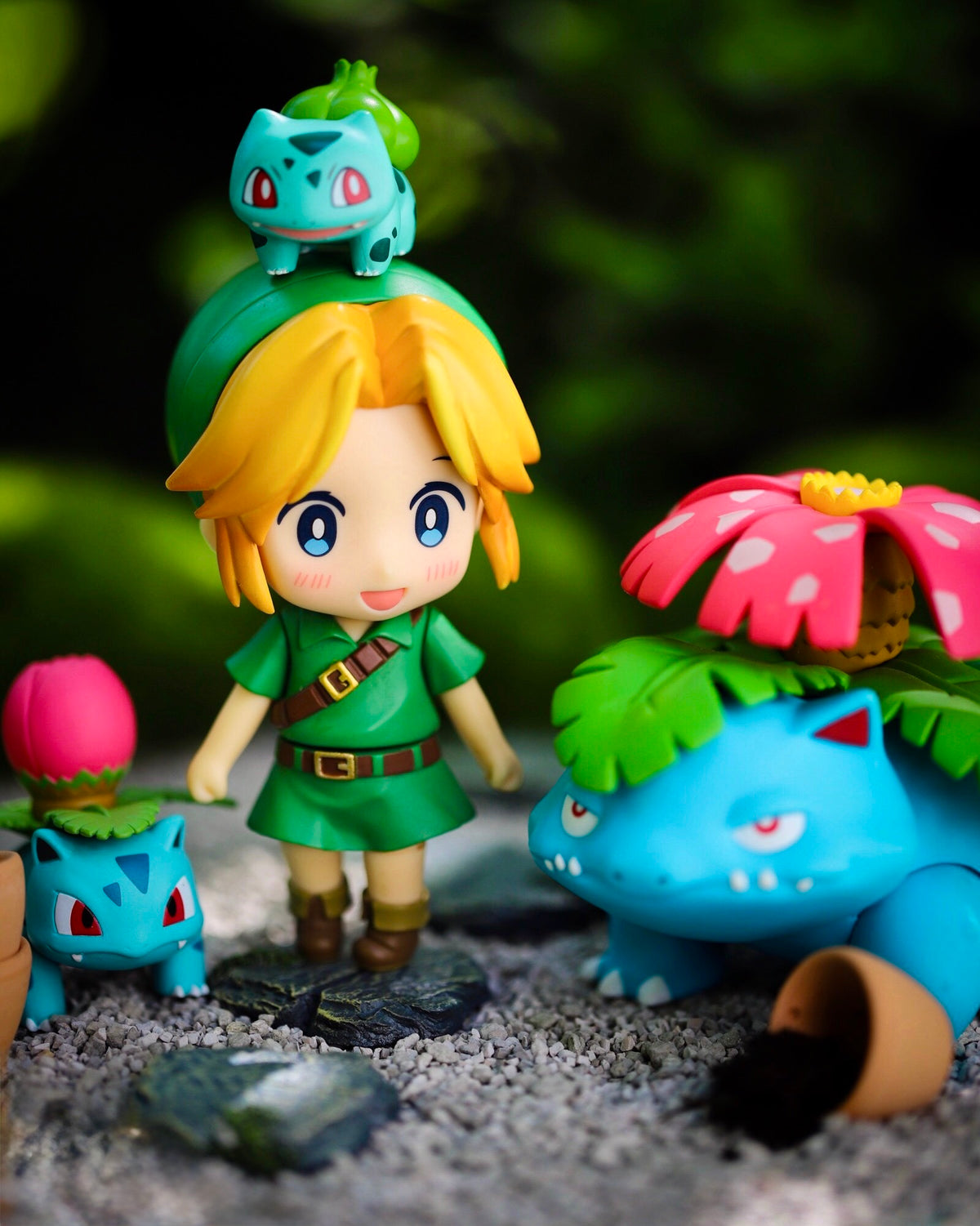 Captain Dangerous Print - Link and Pokémon