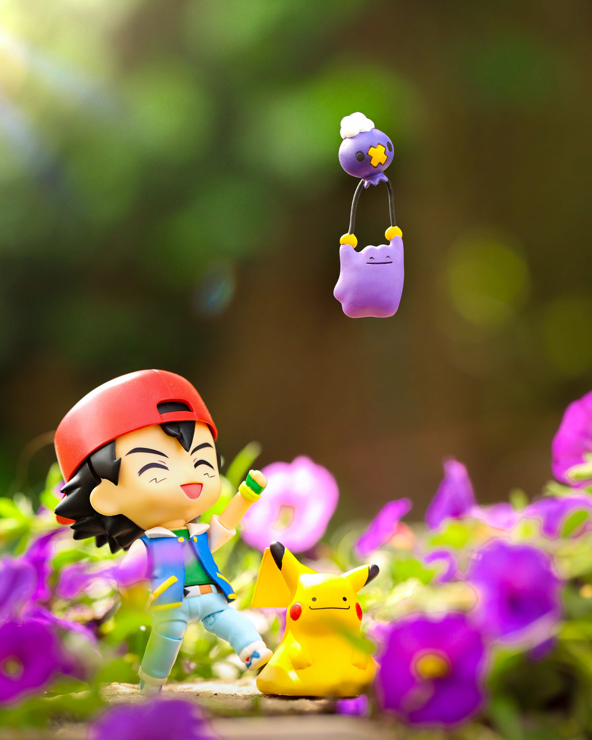 Captain Dangerous Print - Pokémon, Ash and Ditto