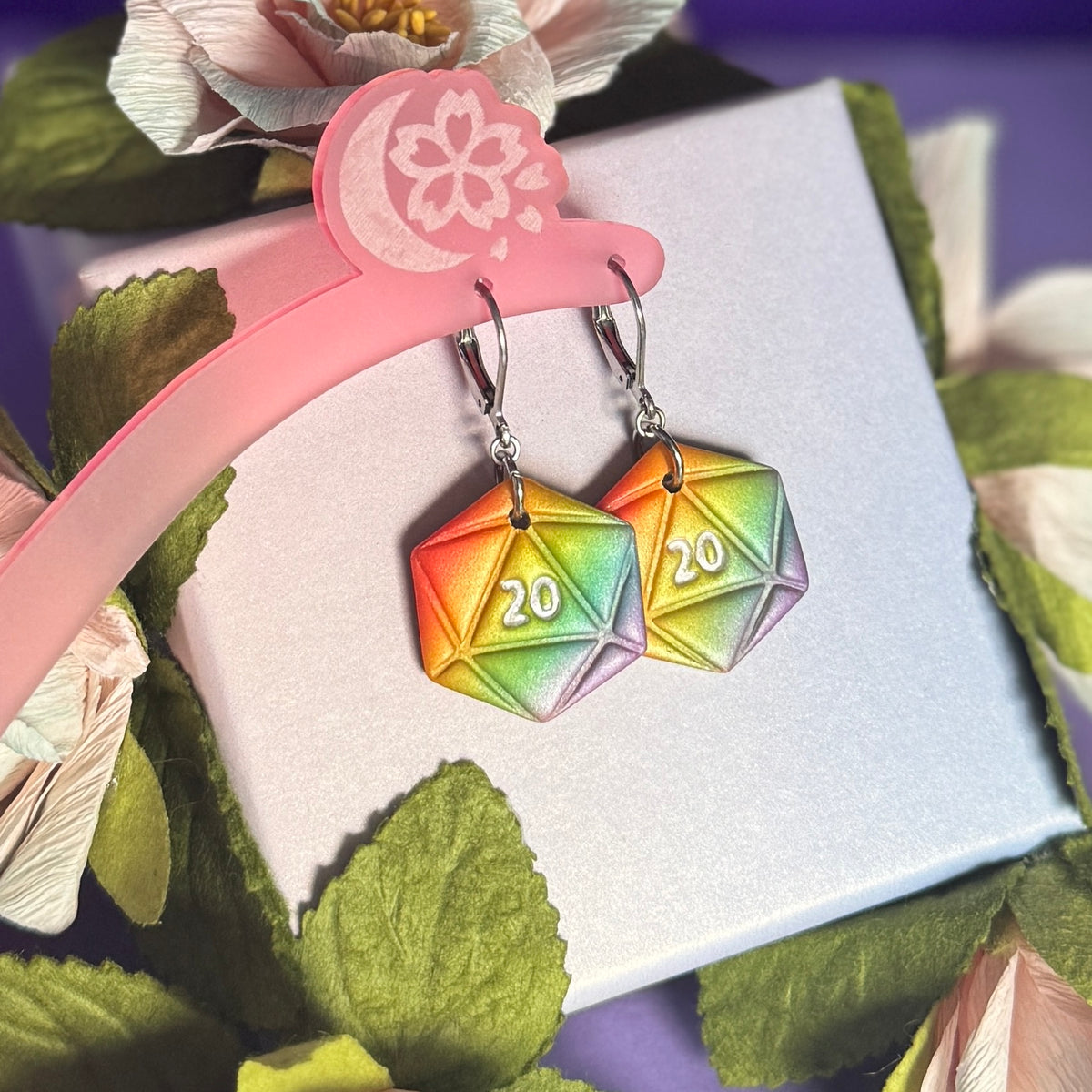 Pride D20 - Earrings