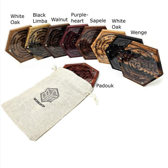 Dexterity Die (Your Choice of Wood)
