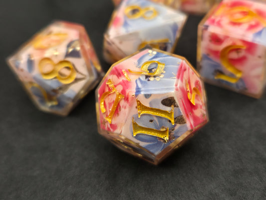 Spring Time Dreaming - 7-Piece Dice Set