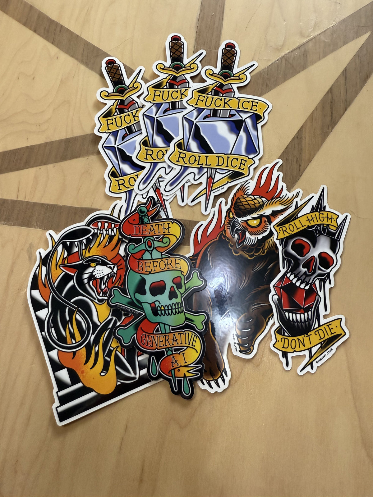 F*ck ICE Sticker Pack