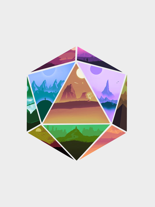 D20 Print - Adventure Everywhere