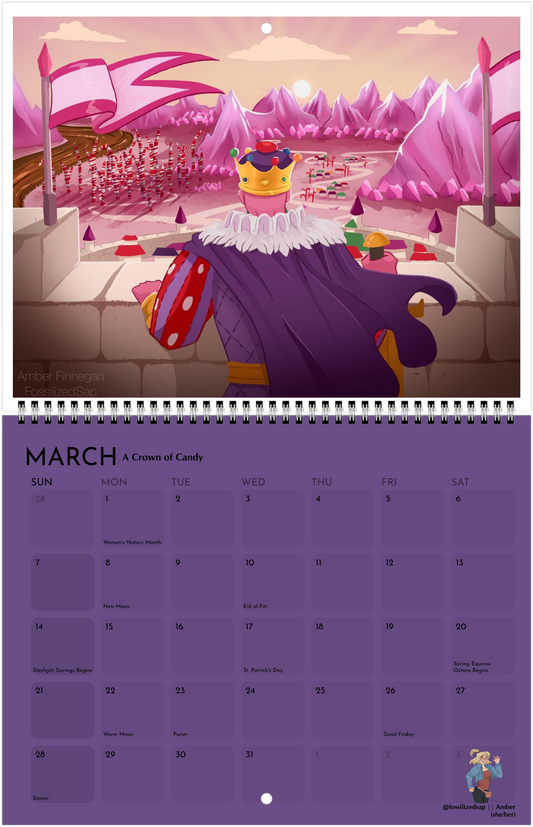 Unofficial 2027 Dimension20 Fanart Calendar (Listing #1)
