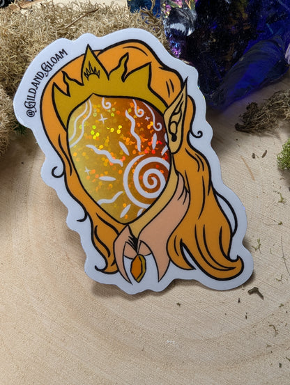 Seasonal Elf Sticker Pack - Set of 4 Stickers