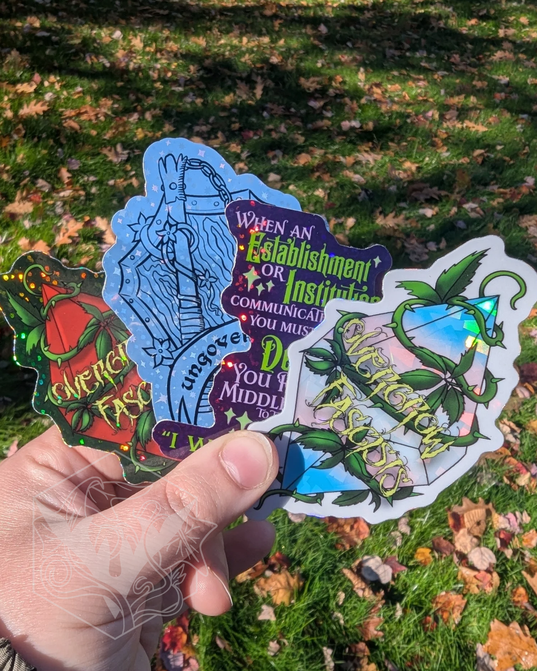 Resistance Sticker Bundle - Set of 4 Stickers