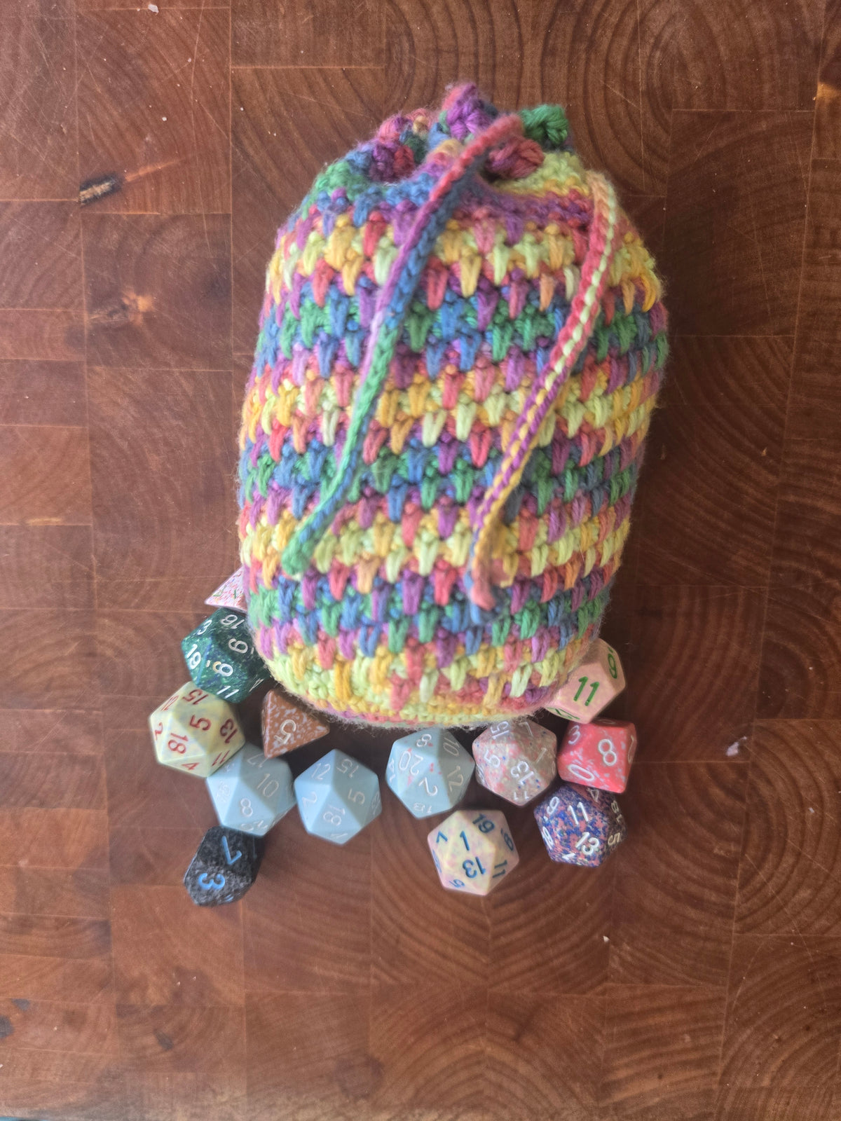Rainbow Dice Bag