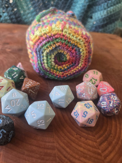 Rainbow Dice Bag