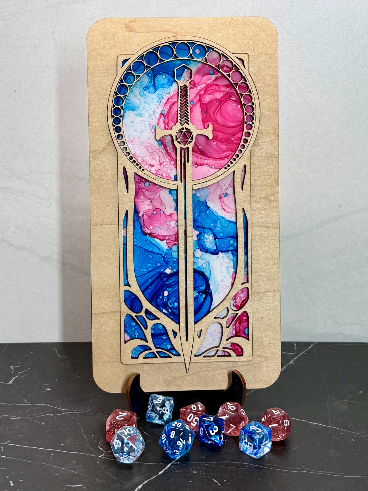 Layered Enchanted Sword Art Piece
