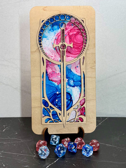 Layered Enchanted Sword Art Piece