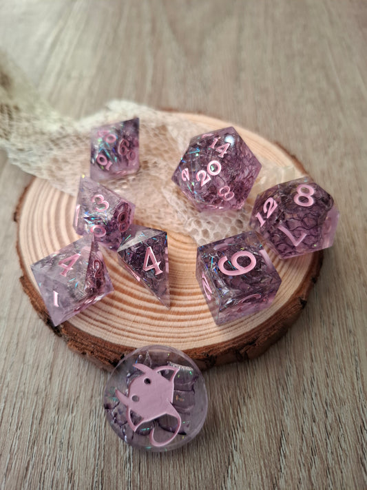 Threads of the Ouroboros - 8-Piece Dice Set