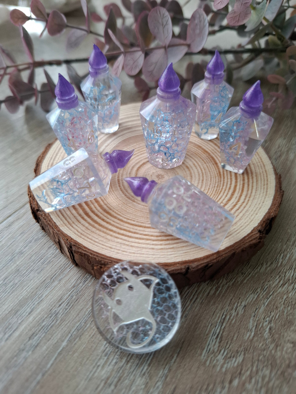 Cruth-Atharraich - 8-PIece Potion Dice Set