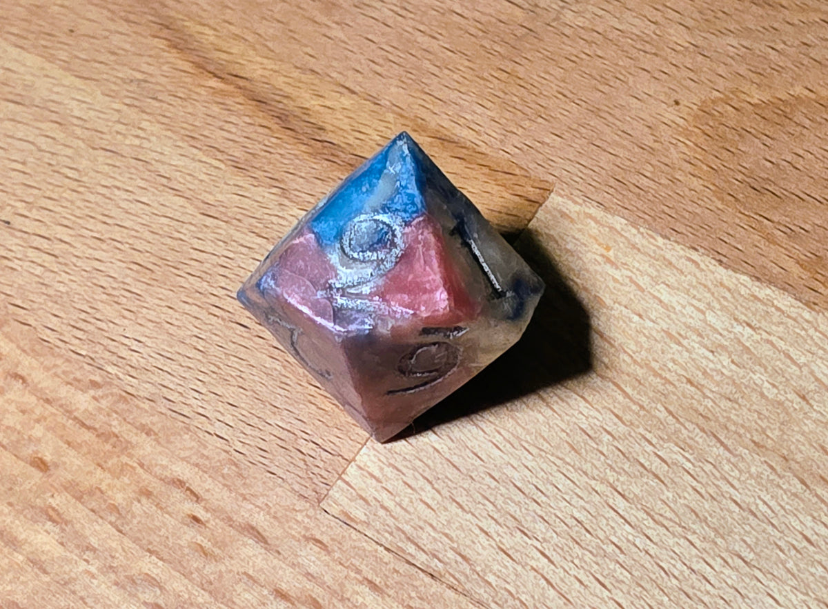 Metamorphosis - Polymer Clay 7-Piece Dice Set