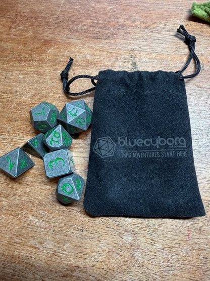 Metal Dice Set from the Finale of Lock, Stock & Two Smoking Fireballs