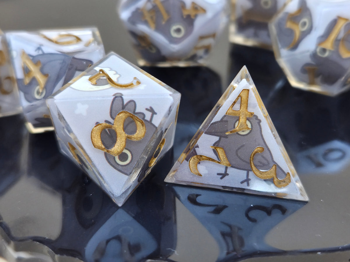 Nevermore - 7-Piece Dice Set