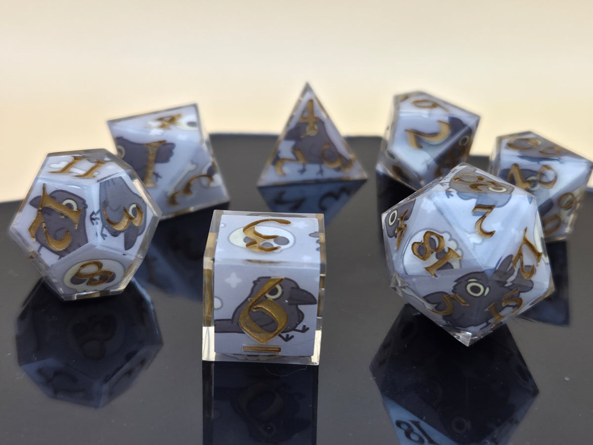 Nevermore - 7-Piece Dice Set