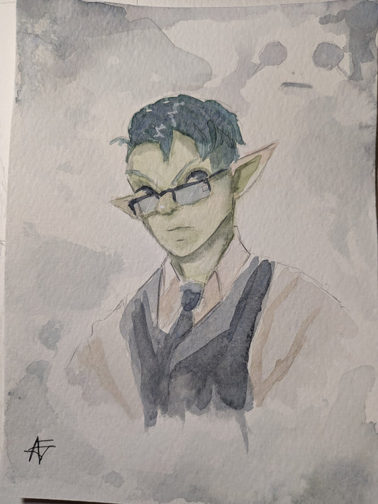The Bad Kids: 1 of 1 Original Water Colors