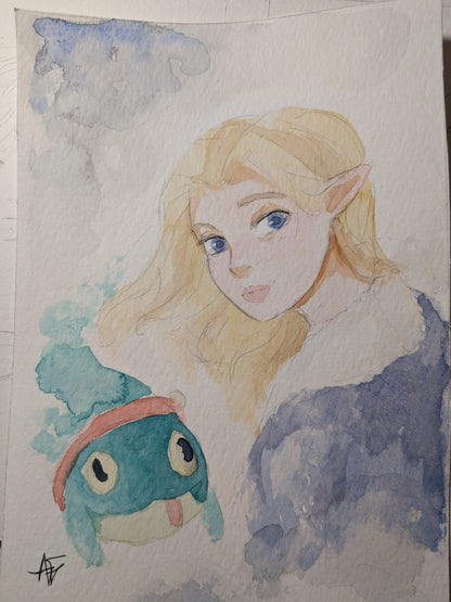 The Bad Kids: 1 of 1 Original Water Colors