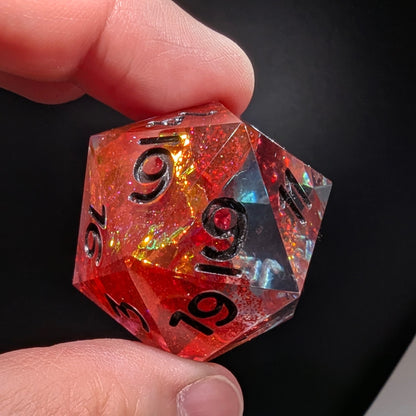 A Song of Ice & Freedom - 30mm Geode Chonk