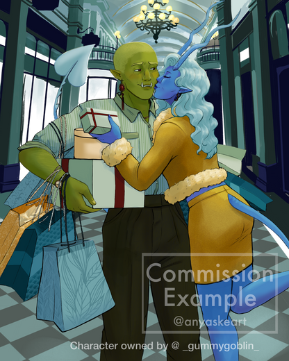 Digital Illustration Character Commission