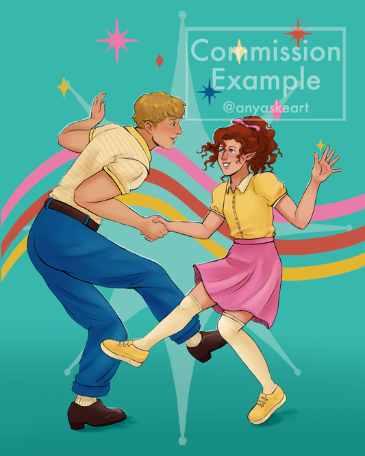 Digital Illustration Character Commission