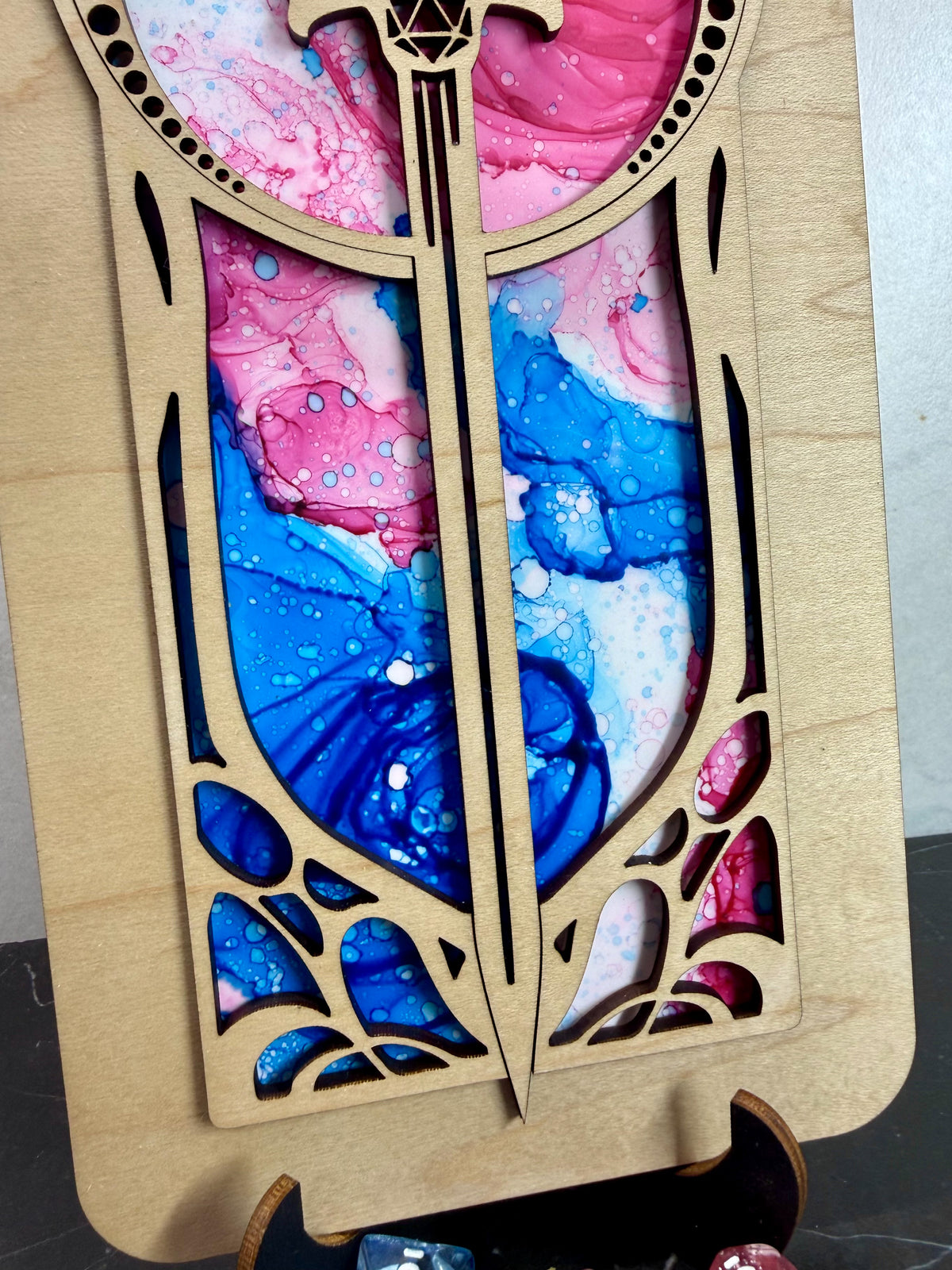 Layered Enchanted Sword Art Piece