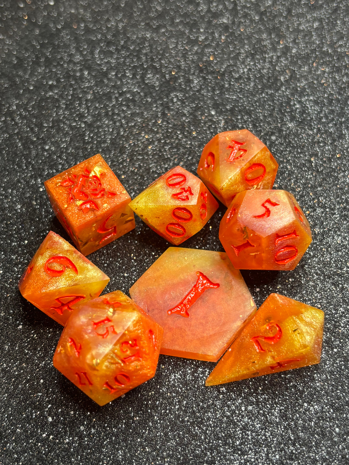 Beacon of Light - 8-Piece Dice Set