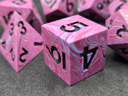 Berry Swirl - 7-Piece Dice Set