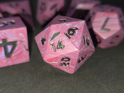 Berry Swirl - 7-Piece Dice Set