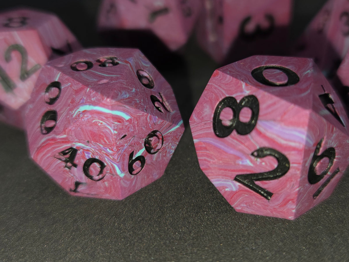 Berry Swirl - 7-Piece Dice Set