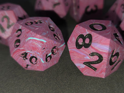 Berry Swirl - 7-Piece Dice Set