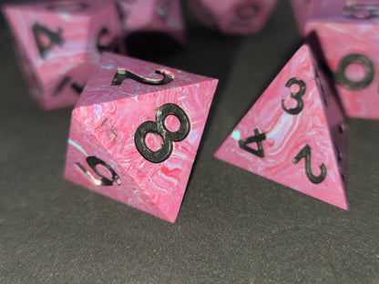 Berry Swirl - 7-Piece Dice Set
