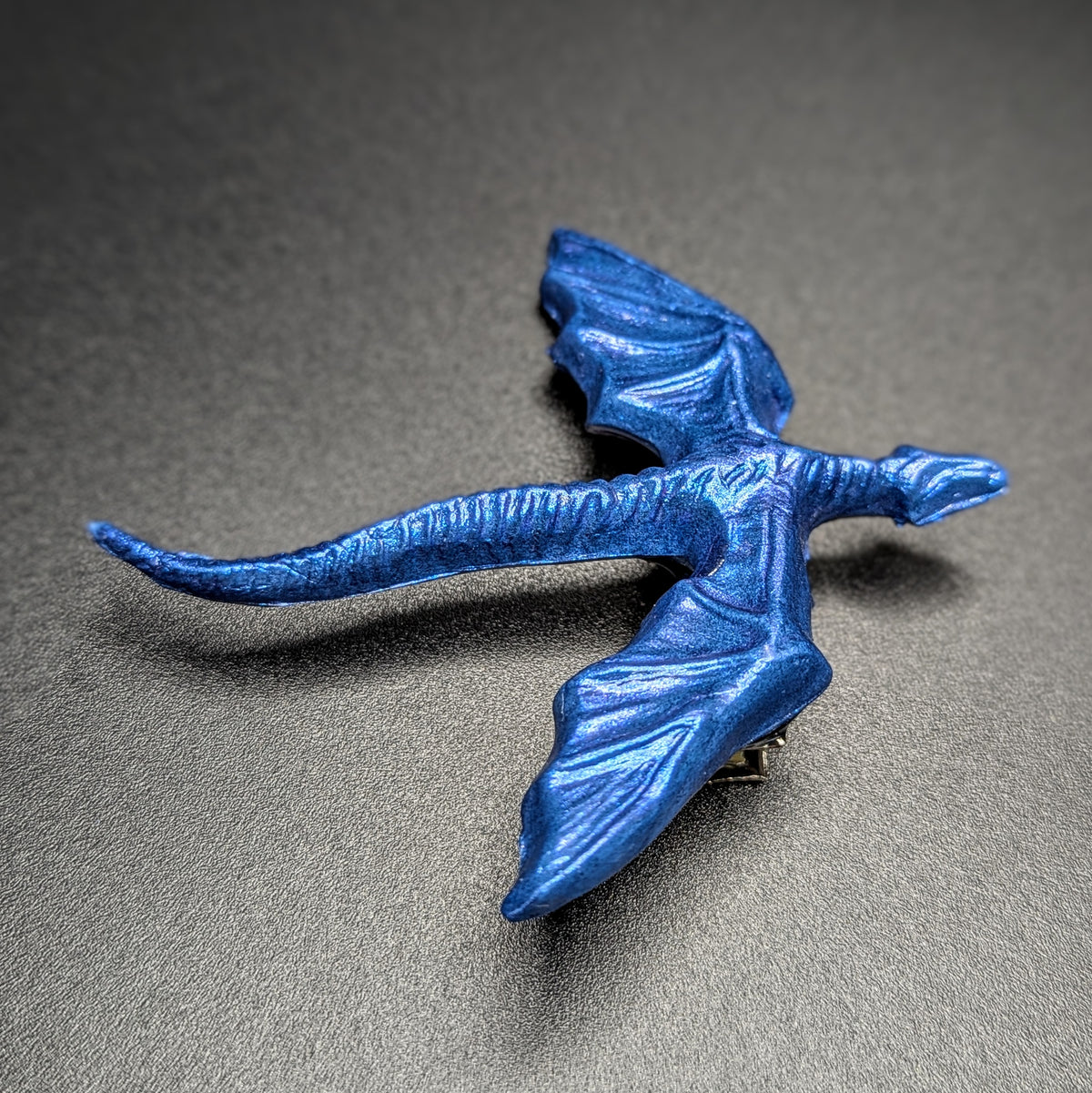Blue Dragon Hair Clip