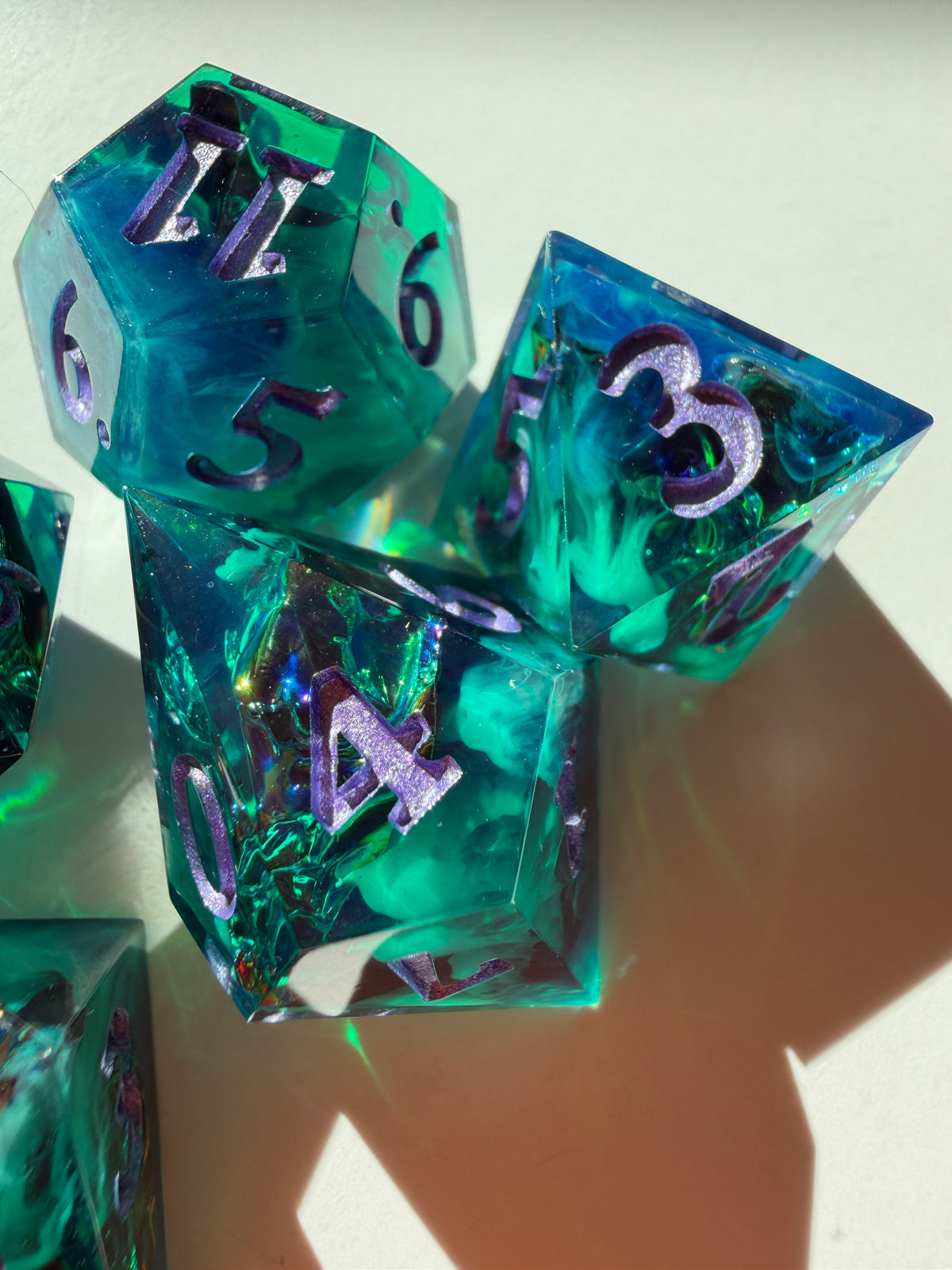 Calypso's Solitude - 7-Piece Dice Set