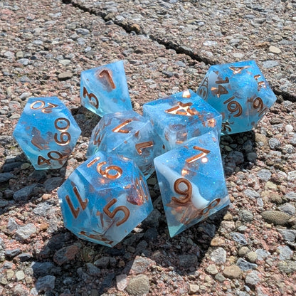 Celestial Musings - 7-Piece Dice Set