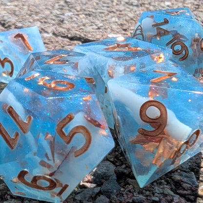 Celestial Musings - 7-Piece Dice Set
