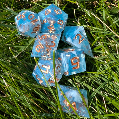 Celestial Musings - 7-Piece Dice Set