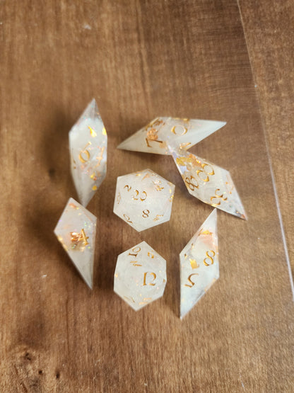 Sunglow - 7-Piece Dice Set