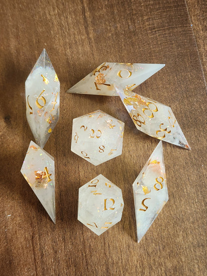Sunglow - 7-Piece Dice Set