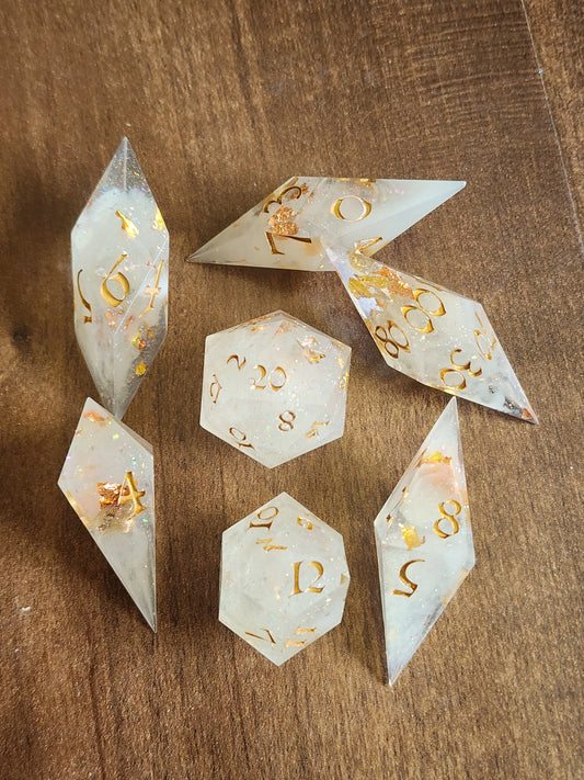 Sunglow - 7-Piece Dice Set