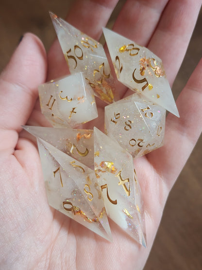 Sunglow - 7-Piece Dice Set