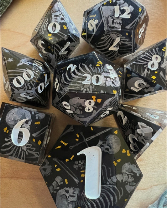 Put Hate to Rest - 8-Piece Dice Set